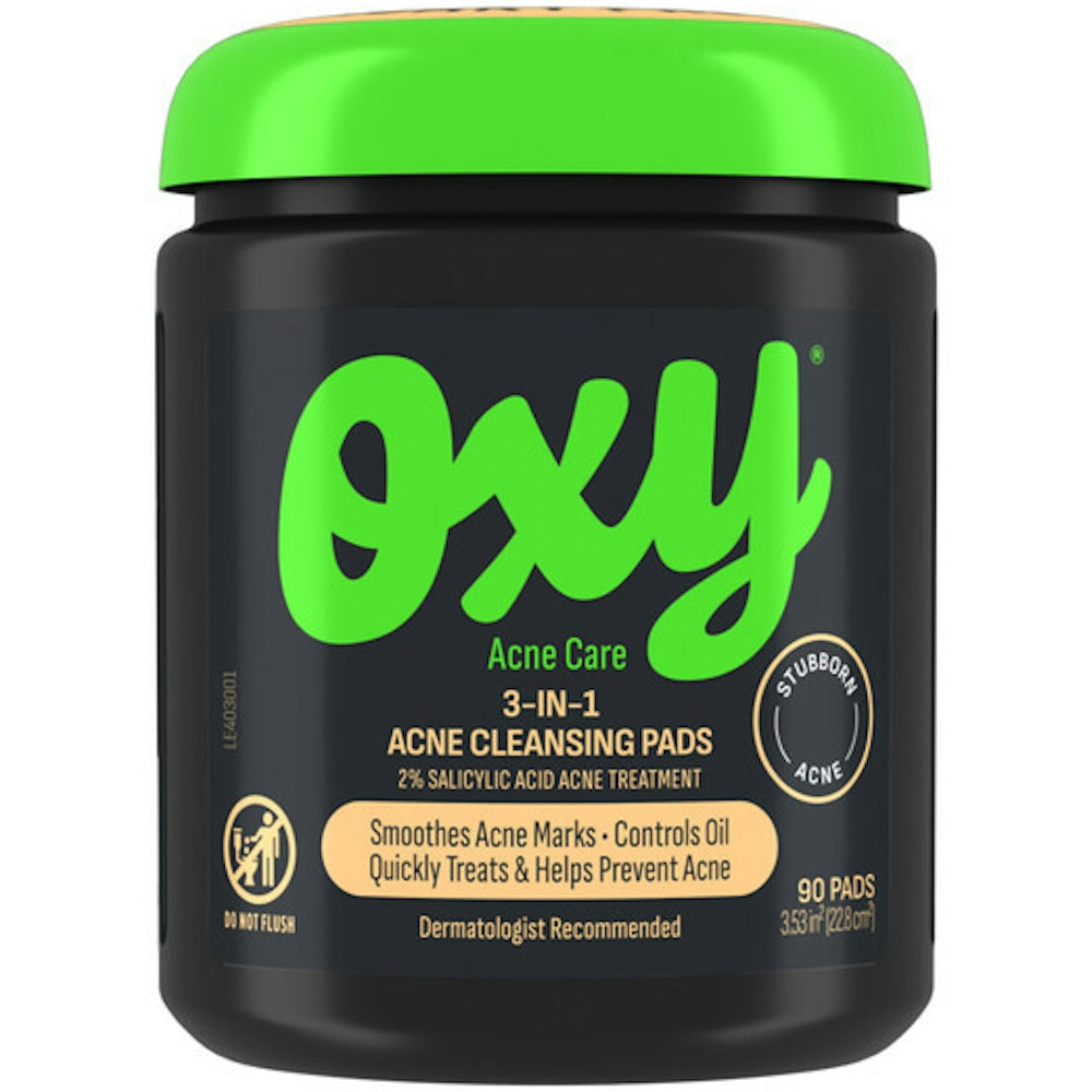 Oxy Maximum Strength 3 In 1 Acne Pads 90Ea