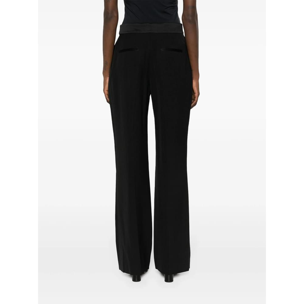 Casablanca Black Trousers - Straight Trousers Women