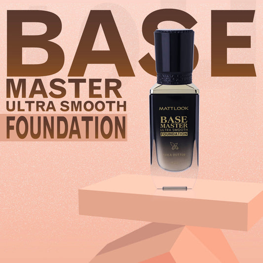 Matt Look Base Master Ultra Smooth Foundation - Fair