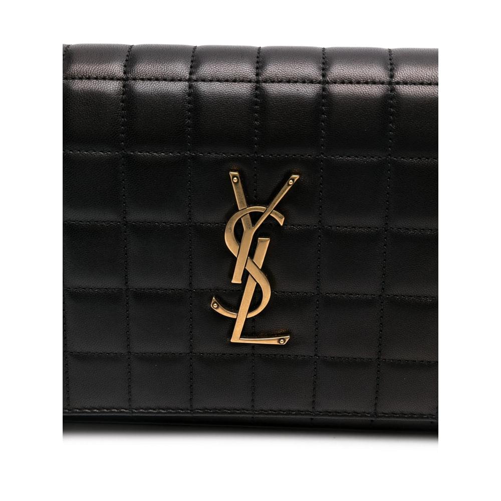 Saint Laurent Black Clutch Bags Women