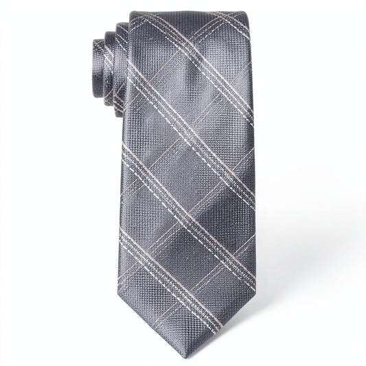 Michael Michael Kors Men’s Dash & Line Grid Check Tie