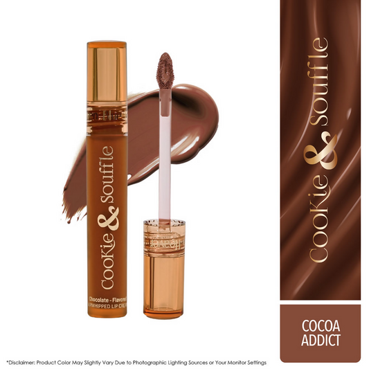 Blue Heaven Cookie & Souffle Liquid Matte Lipstick - Cocoa Addict