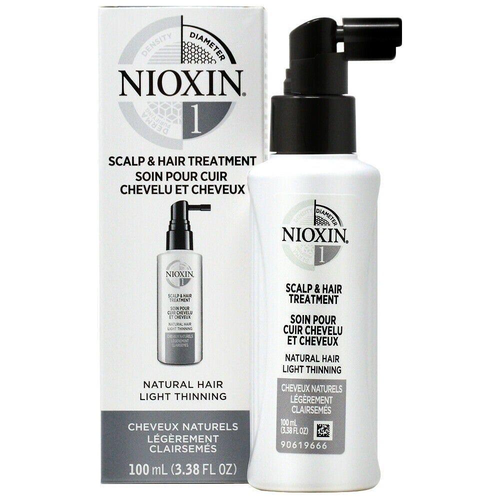 Nioxin System 1 Scalp Treatment Natural Hair Light Thinning 3.38oz