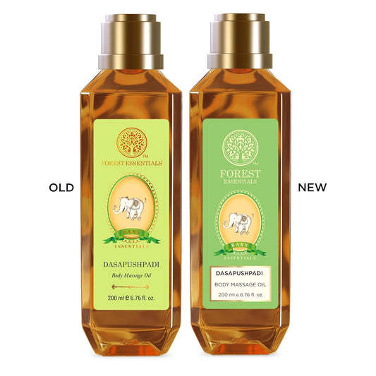 Forest Essentials Dasapushpadi Baby Body Massage Serum