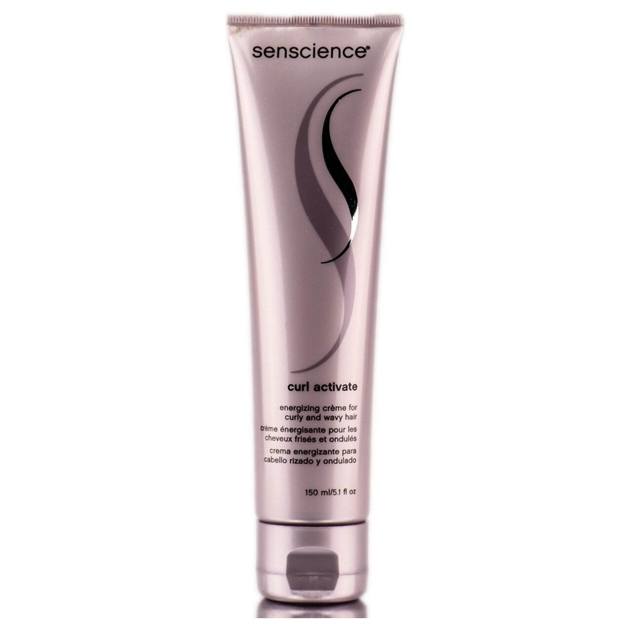 Senscience Curl Activate Energizing Creme For Curly And Wavy Hair 5.1 Oz