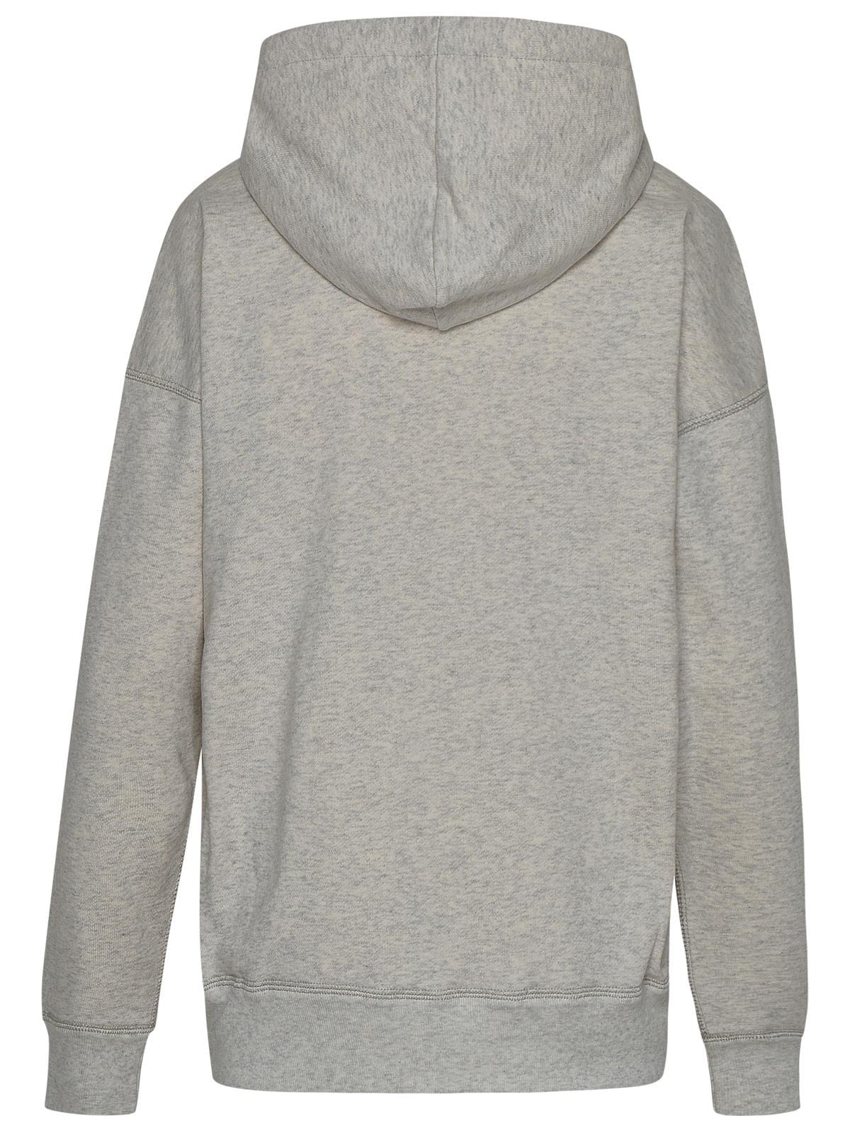 Isabel Marant Etoile Gray Cotton Blend Mansel Sweatshirt Women