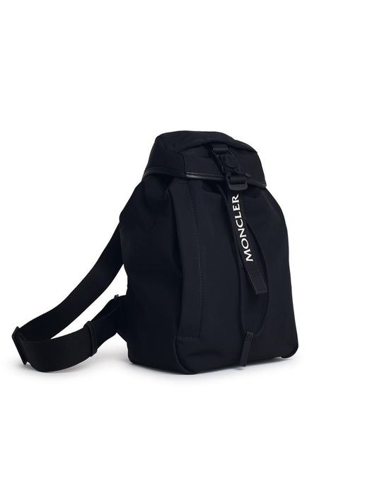 Moncler 'Trick' Black Nylon Backpack Women