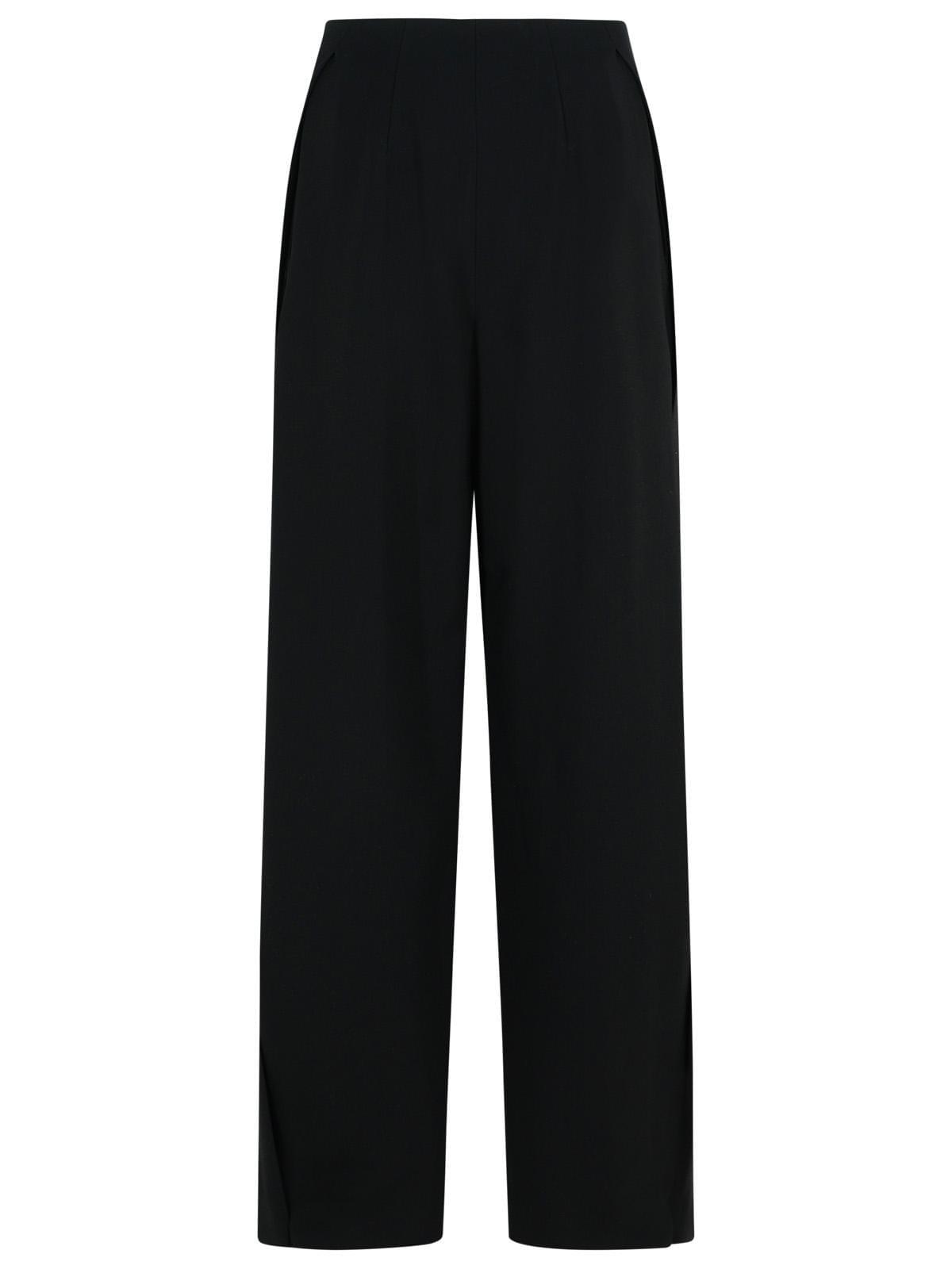 Sportmax 'Adelchi' Black Viscose Pants Women