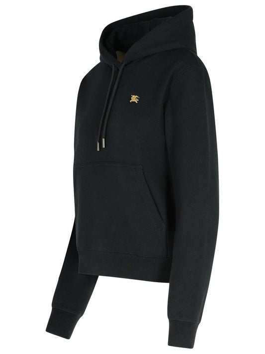 Burberry 'Harriet' Black Cotton Sweatshirt Women