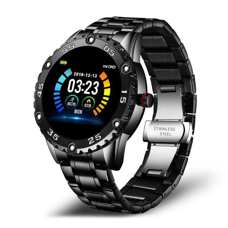 New Smart Watch For Men With IP67 Waterproof Protecion and Heart Rate Fitness Tracker Pedometer For Android and IOS sistems Steel Band Sports Men Smart Watch