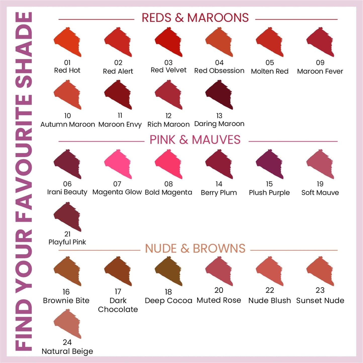 Matt Look Desi Diva HD Matte Lipstick - Maroon Fever-09