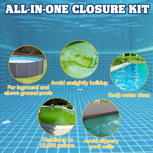 Bondtech Pool Winterizing Kit 3-in-1 for Above & Inground Pools 16.9 oz