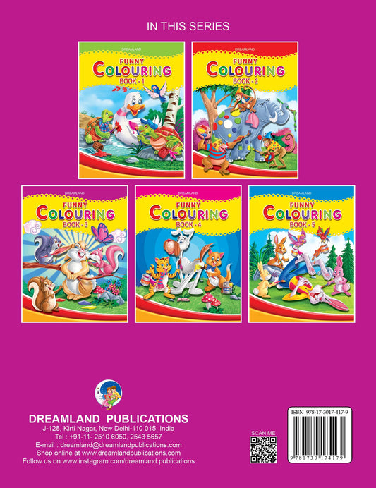 Dreamland Funny Colouring Part - 3