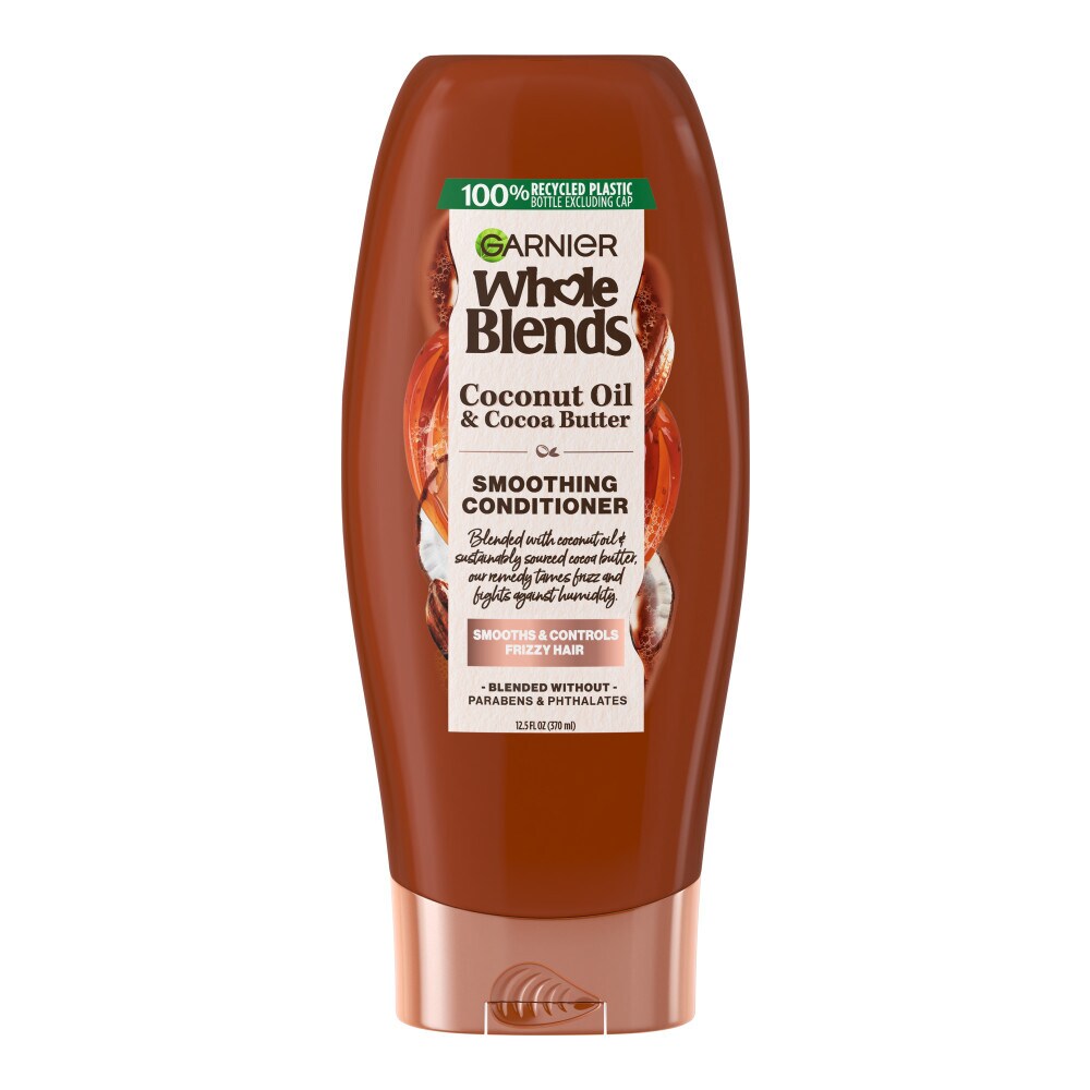 Garnier® Whole Blends™ Smoothing Conditioner – Coconut Oil & Cocoa Butter (12.5 fl oz)