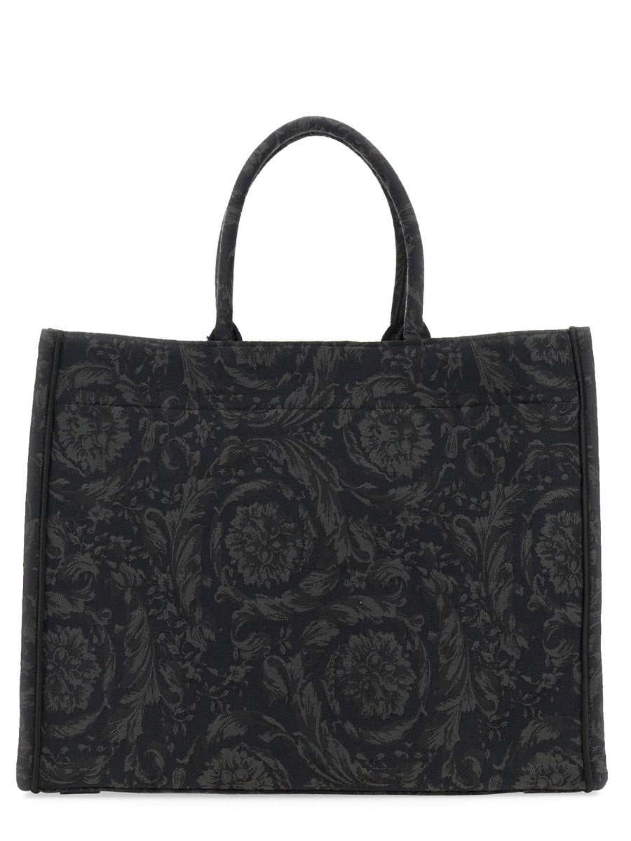 Versace Men Large Shopper Bag "Athena Baroque"