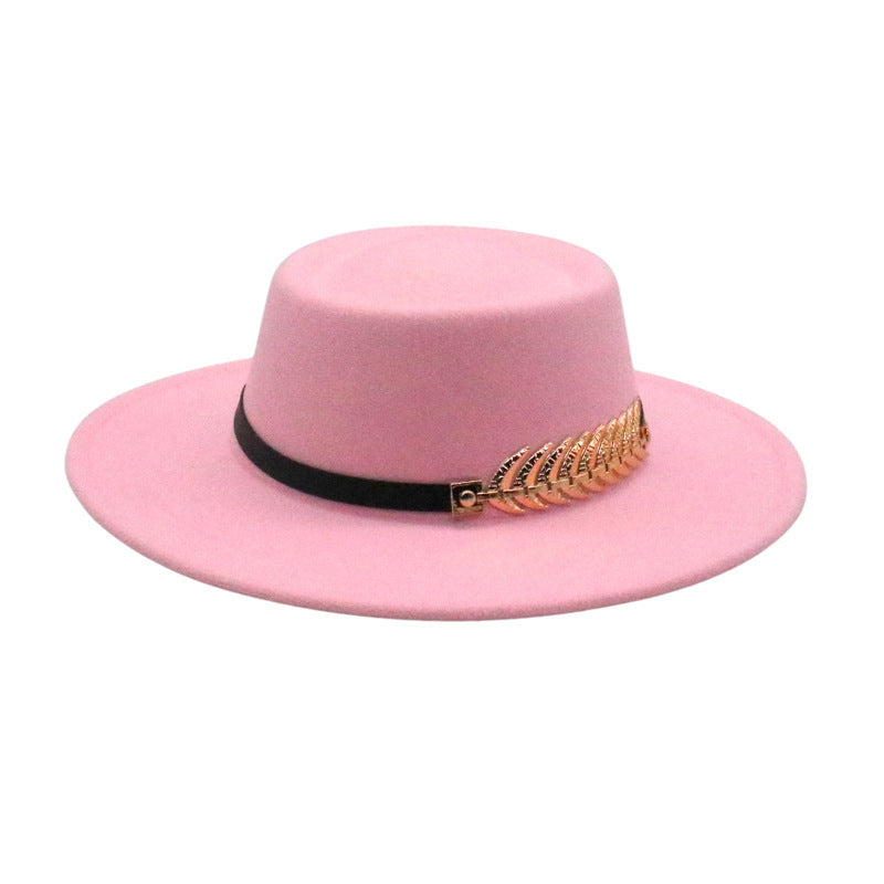 Autumn Winter Women Men Vintage Fedora Women's Foldable Short Brim Floppy Hat Gentleman Elegant Warm Hats Lady Party Luxury Caps Classic Summer Beach Sun Hat