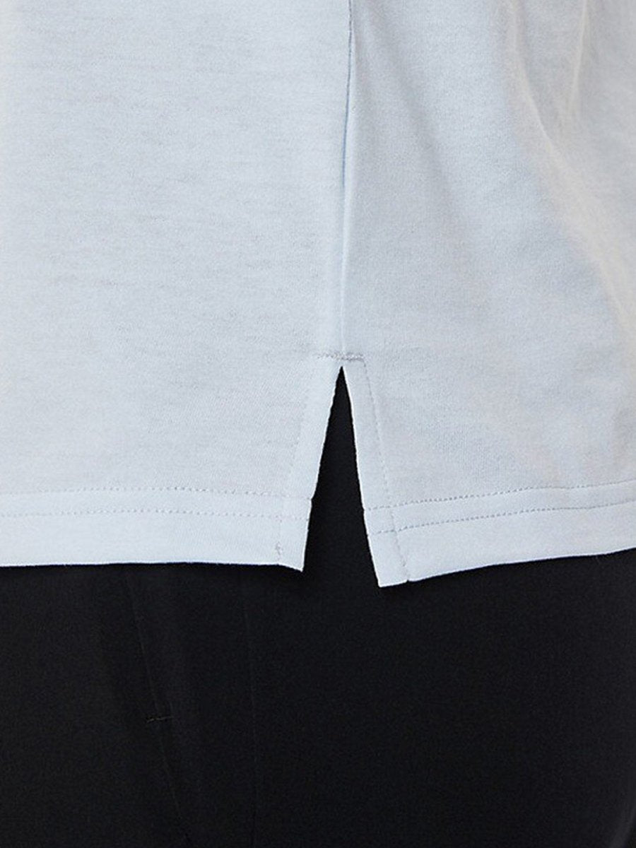 ASICS Logo Graphic Printed Round Neck T-shirt