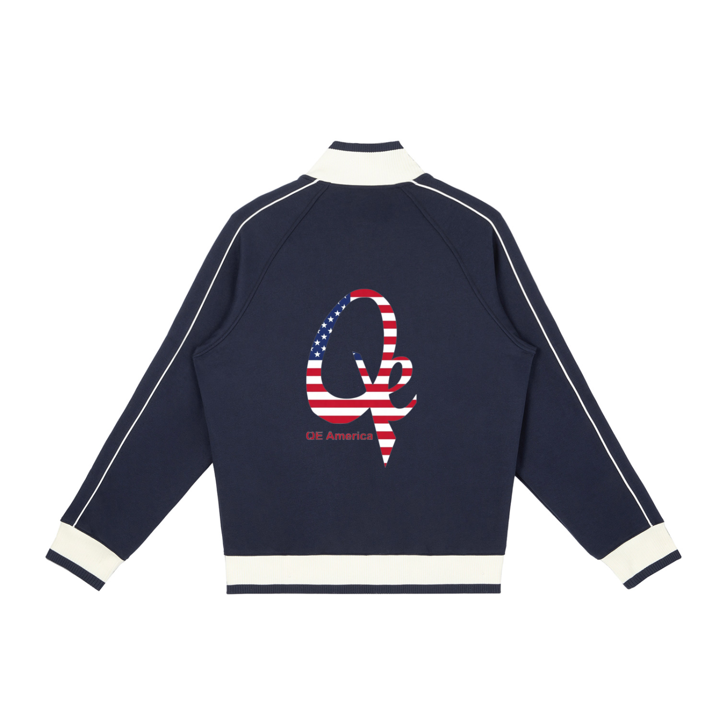 QE America Zip Track Jacket