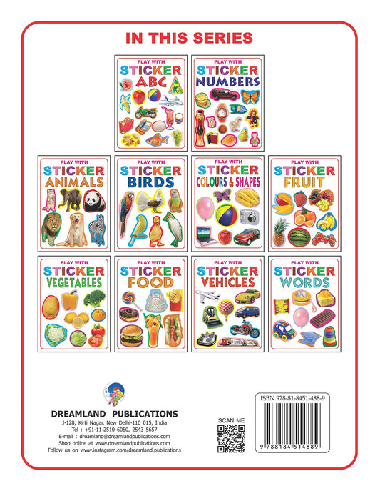 Dreamland Play With Sticker - Vegetables