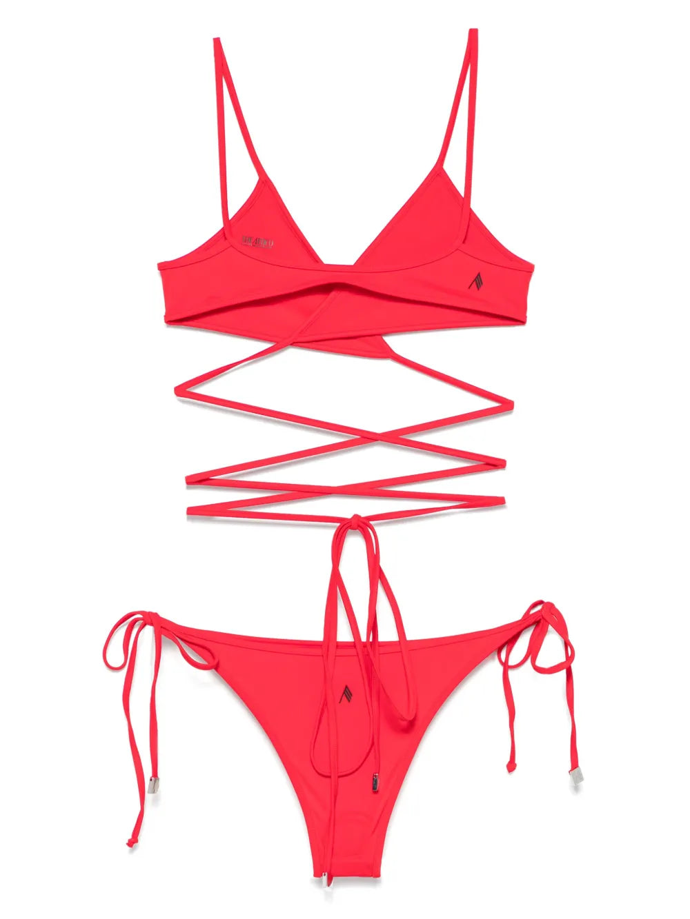 The Attico Women Bikini With Rubber Logo