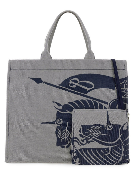 Burberry Men Canvas Tote Bag
