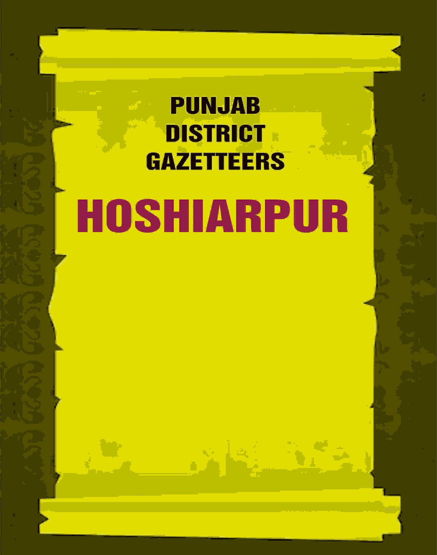 Punjab District Gazetteers: Hoshiarpur 12th - Gyan Books