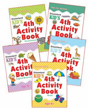 Dreamland Kid's 4th Activity Age 6+ - Pack (5 Titles)