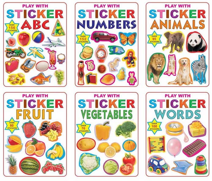 Dreamland Sticker Book - pack (6 titles)