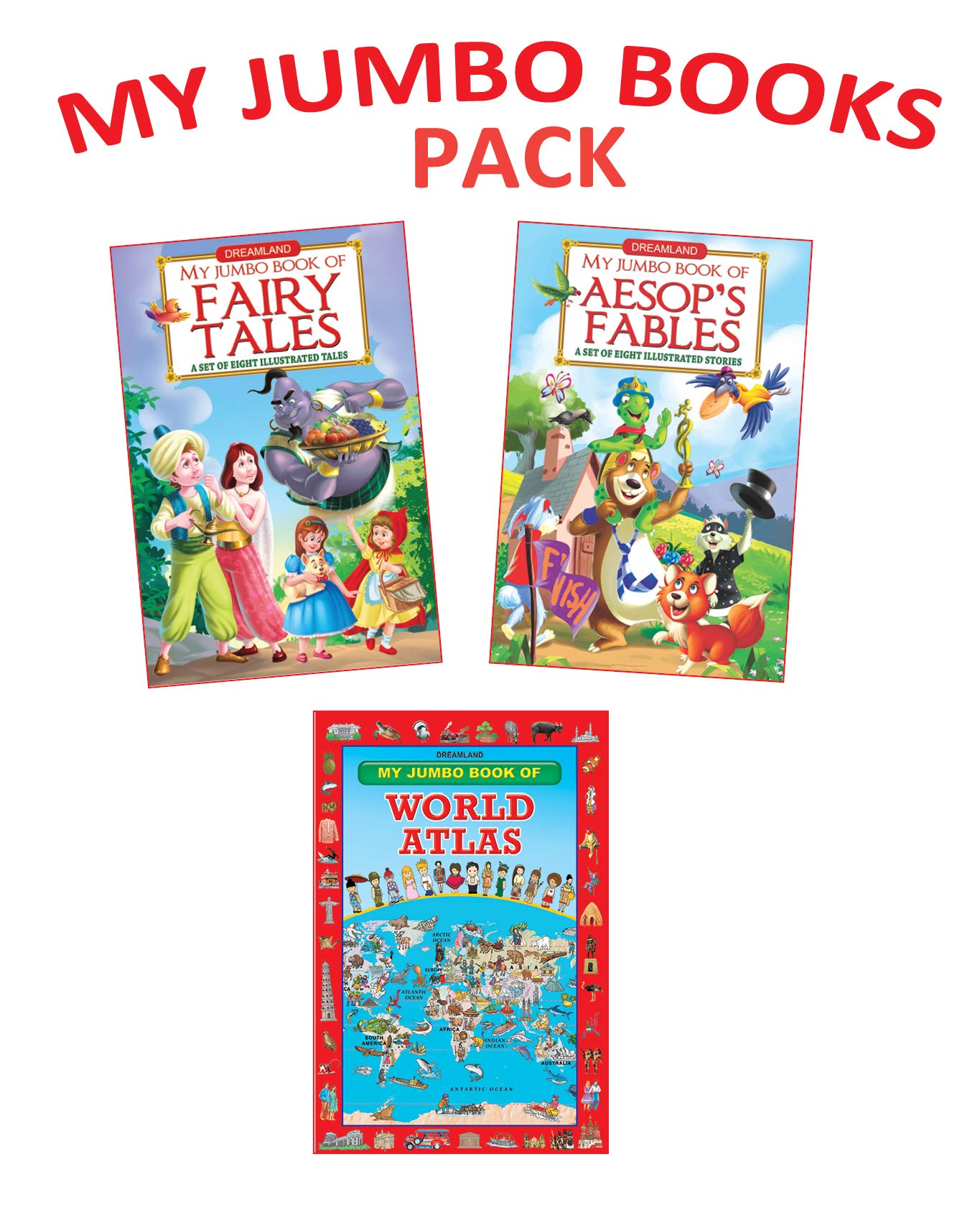 Dreamland My Jumbo Book Series (3 Titles)