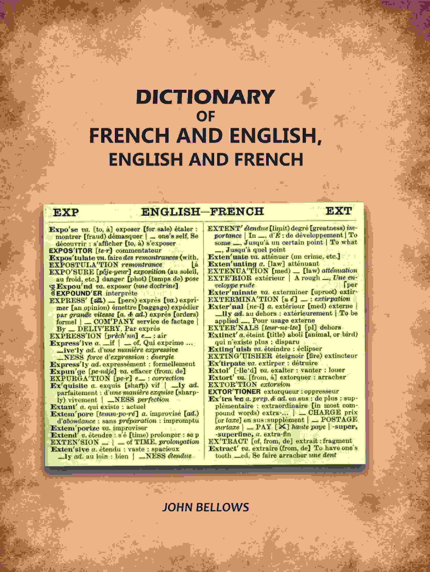 Dictionary of French and English, English and French - Gyan Books