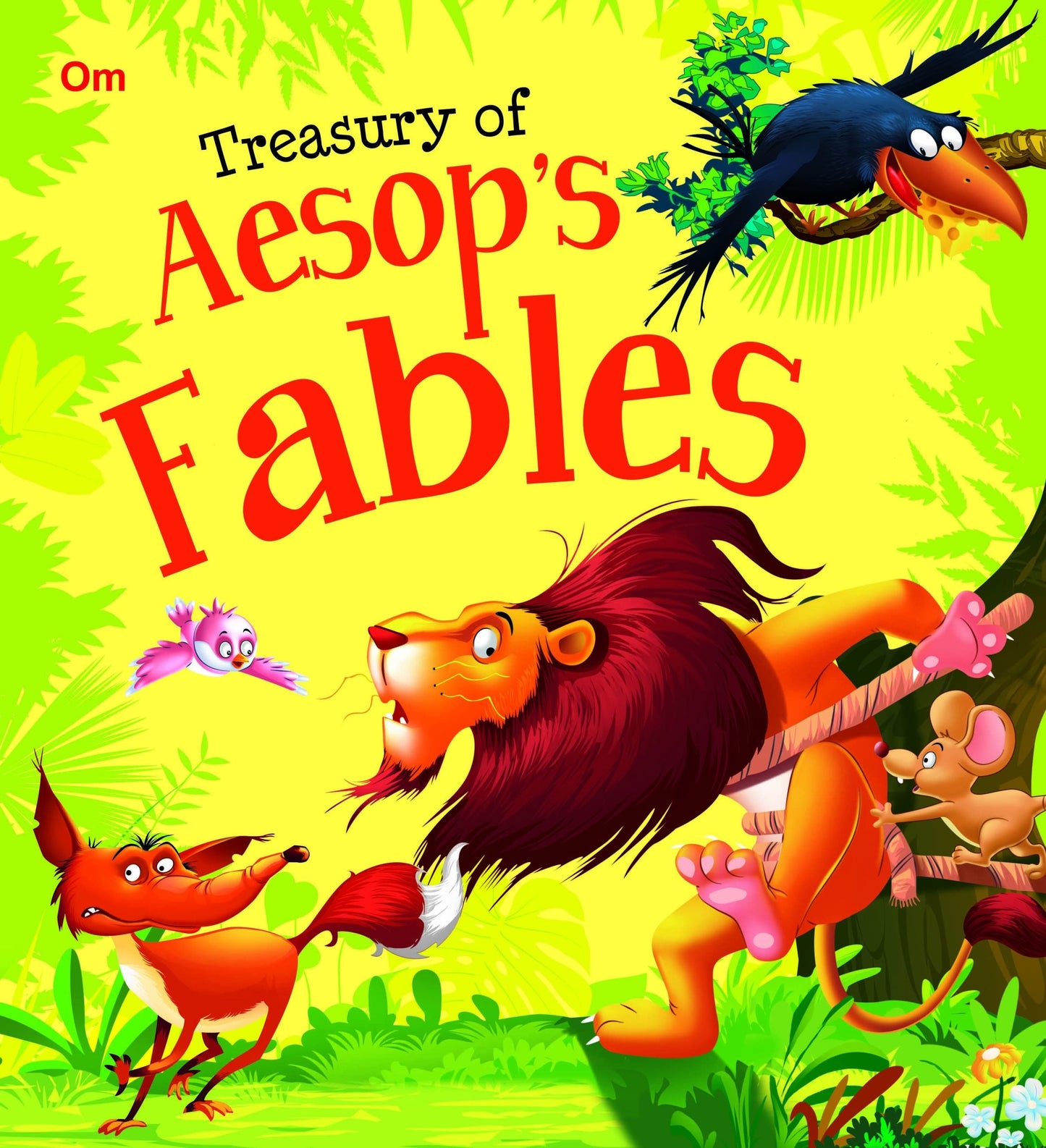 Treasury of Aesops Fables (Binder) - Om Books