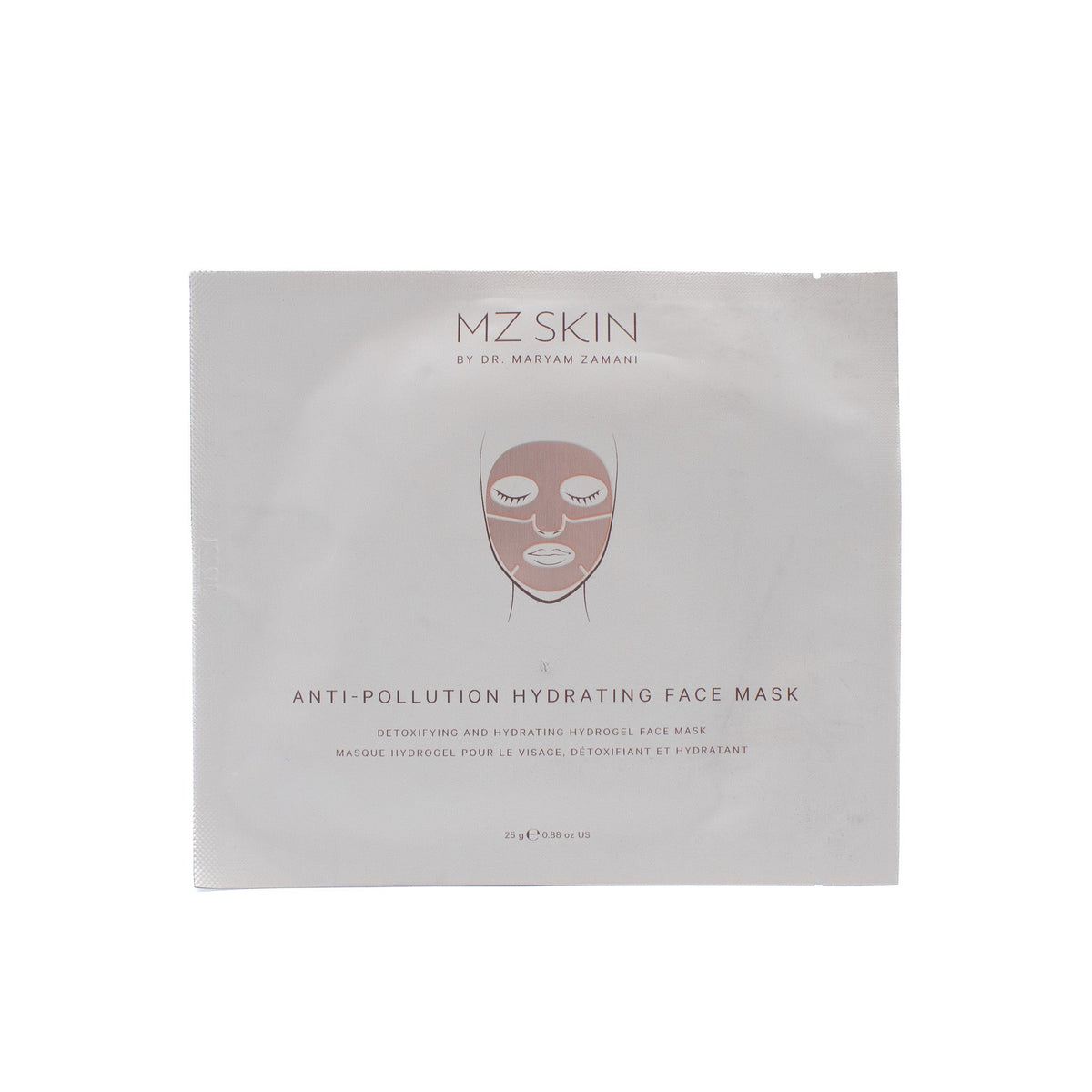 MZ SKIN Anti-Pollution Hydrating Face Mask 1 MASK 0.88oz - New