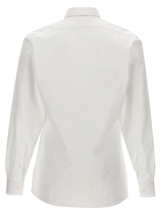 Givenchy Men Logo Embroidery Shirt