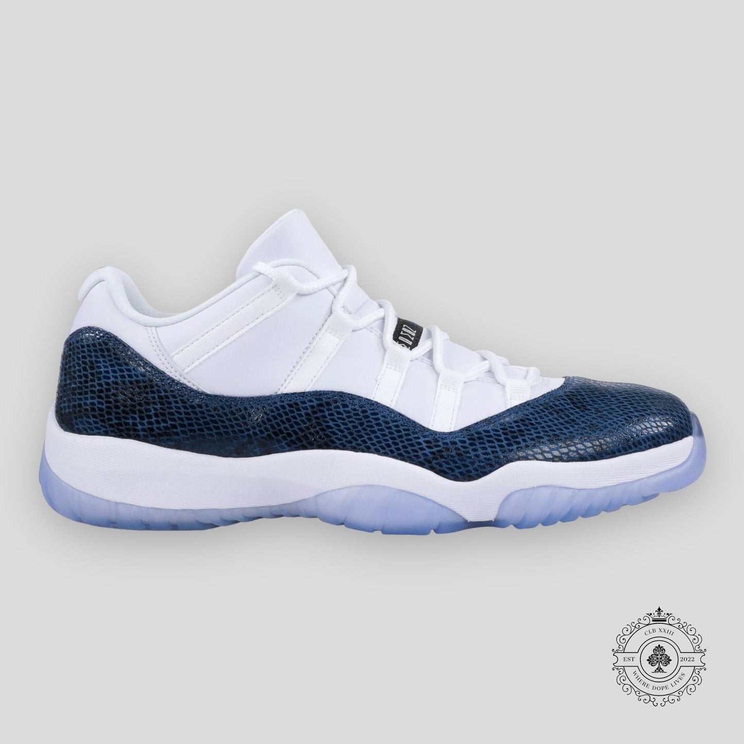 Air Jordan 11 Retro Low Snake Navy 2019