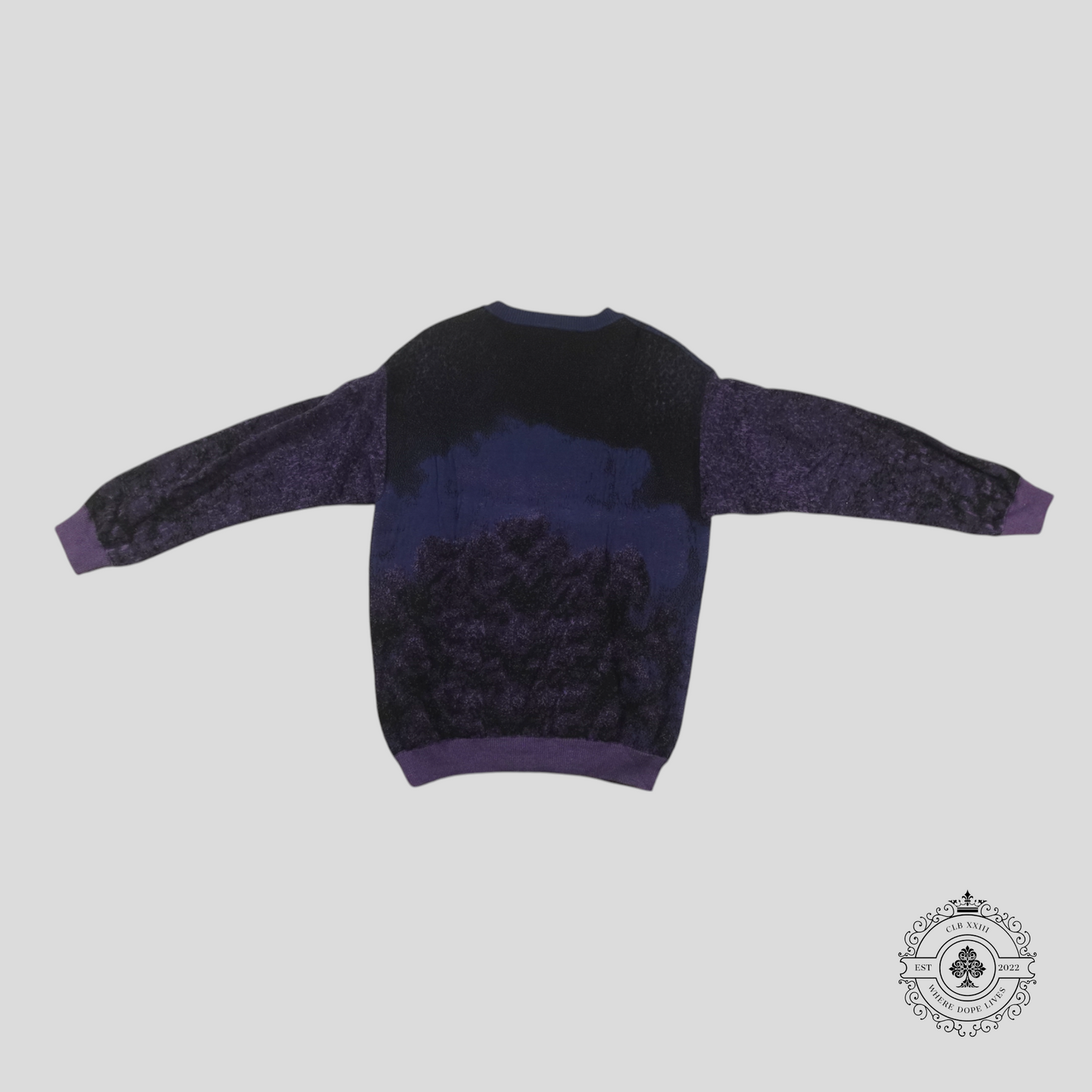 Louis Vuitton Wizard of Oz Brick Road Jacquard Sweater in Purple