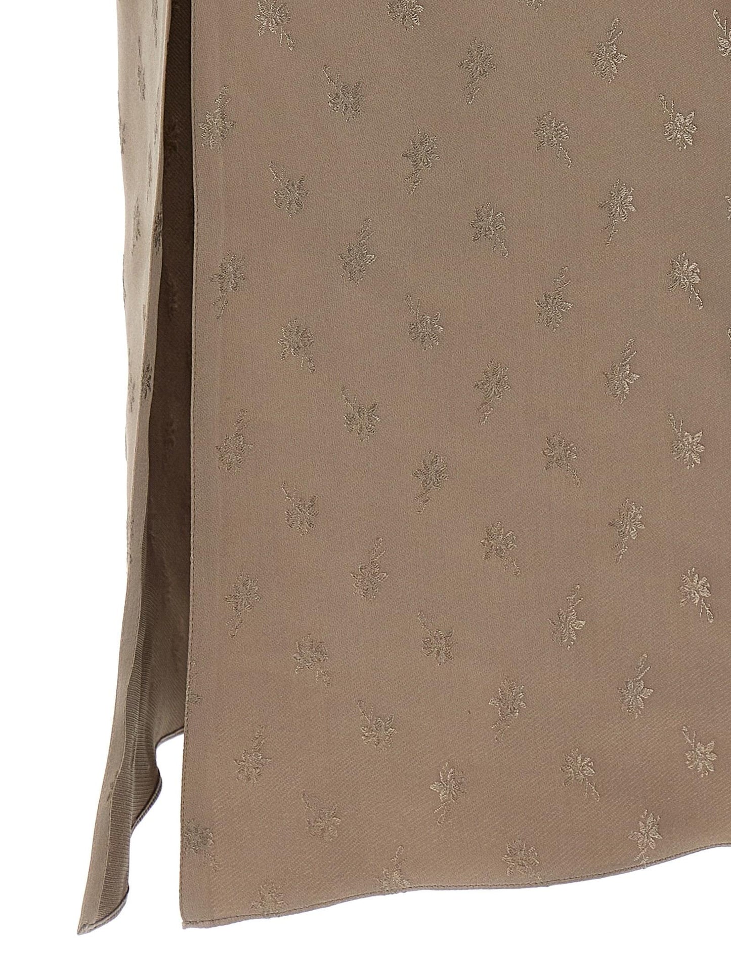 Fendi Women Satin Midi Dress