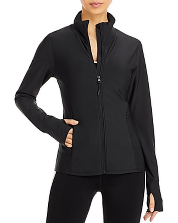 Aqua Athletic Yoga Zip Jacket