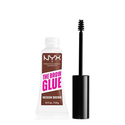 NYX Professional Makeup The Brow Glue Instant Brow Styler, Taupe, 0.17 oz