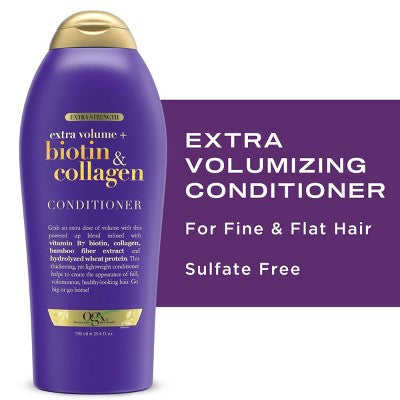 OGX Extra Strength Biotin and Collagen Conditioner 25.4 fl oz - New