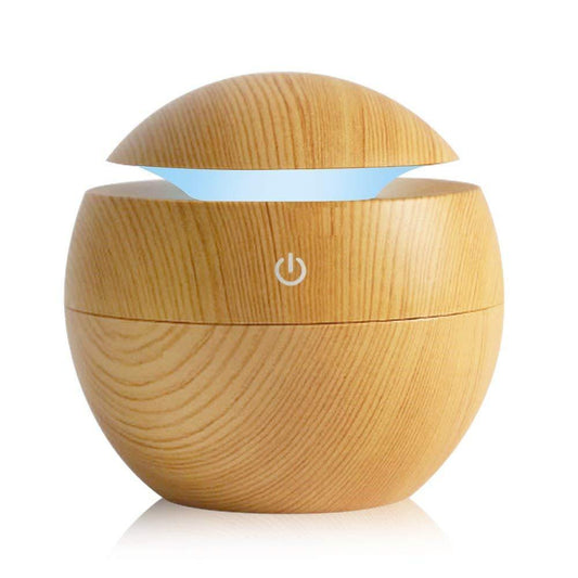 130ML USB Aroma Diffuser Ultrasonic Cool Mist Humidifier Air 7 Color Change LED Night Light For Office Home