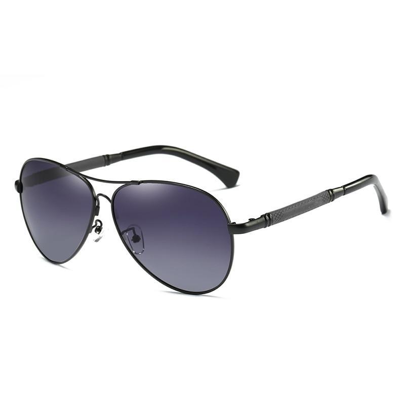 High Quality TR90 Luxury Modern Men Polarized Sunglasses In Aviation Pilot Famous Style with UV400 Protection and Miror Glasses