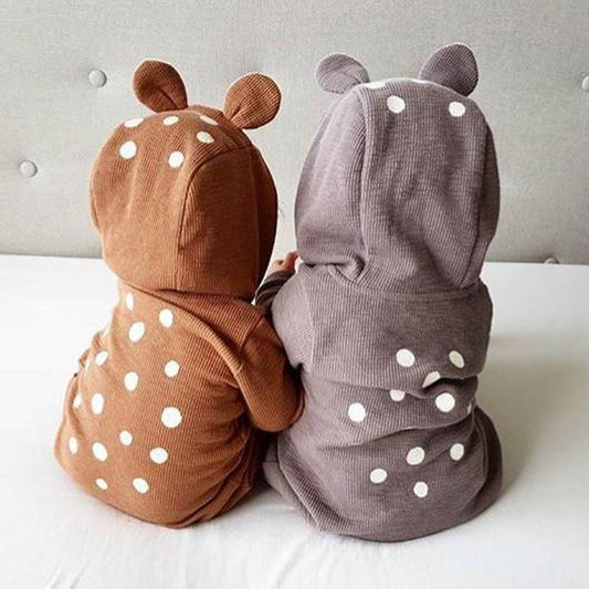 Baby Dinosaur and Rabit Jumpsuit With Zipper Newborn Baby Clothes Crawling Clothes Baby Girls and Boys Kids Costume Jumpsuit