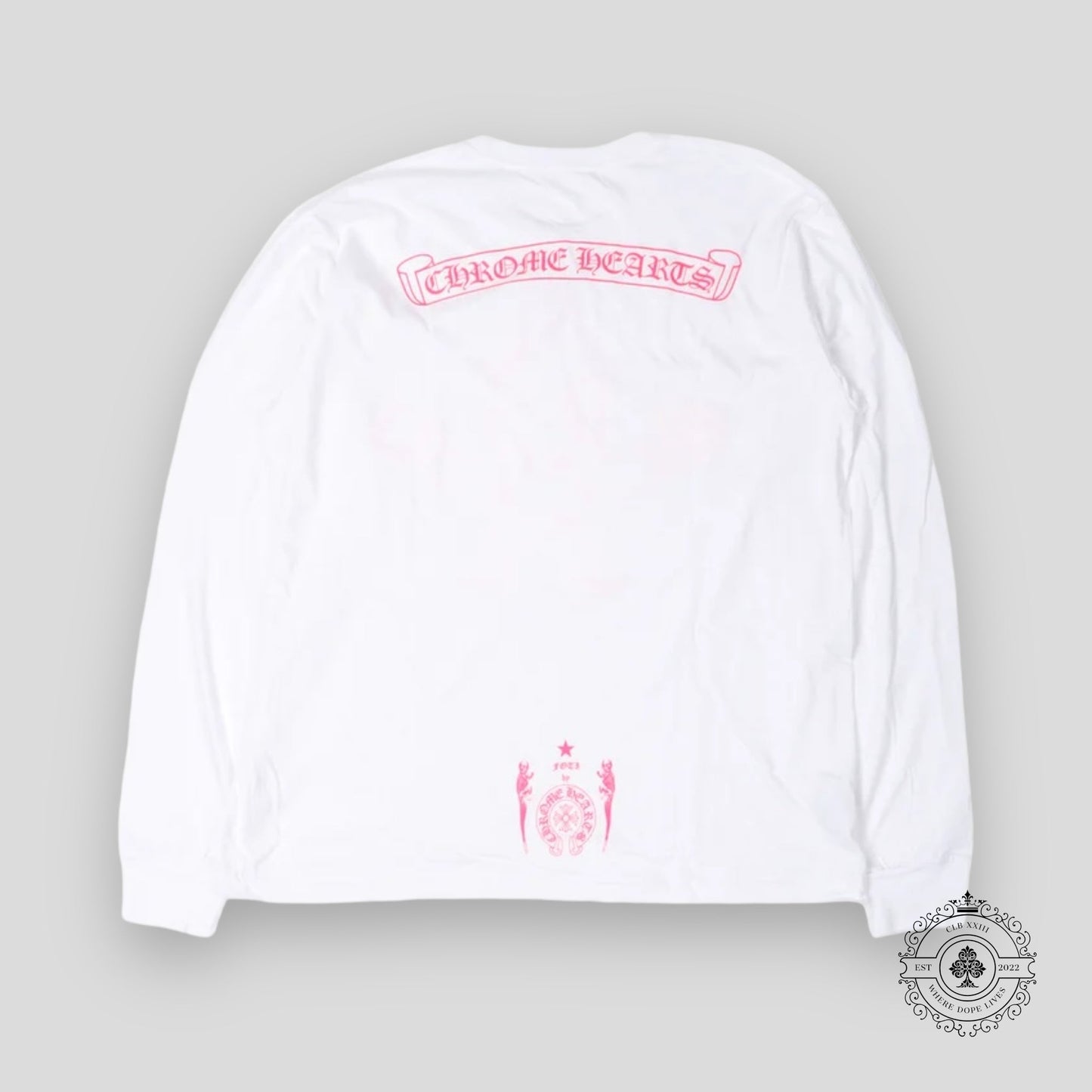 Chrome Hearts Foti Harris Teeter L/S Tee in White