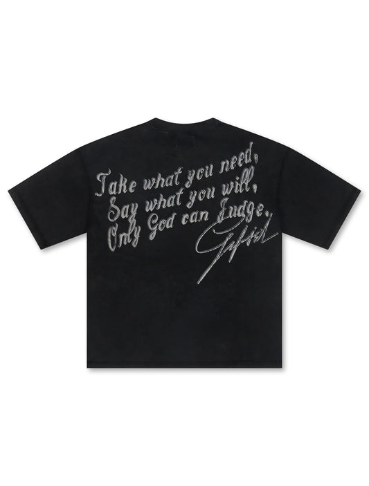 GFTD You What You Need Boxy Tee - Black