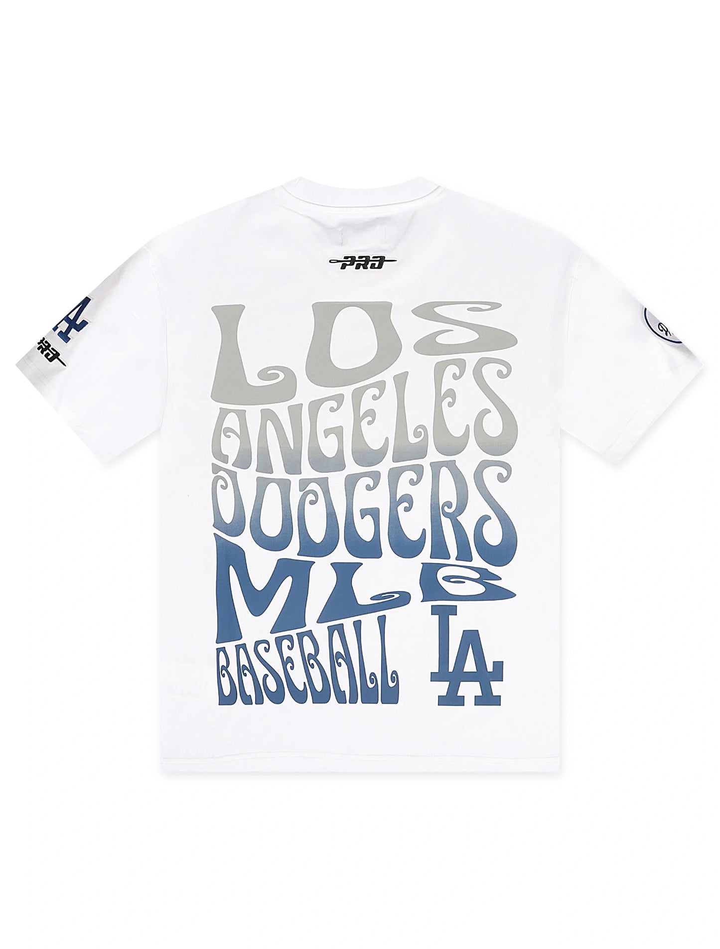 Pro Standard Los Angeles Dodgers Retro Stack Tee - White