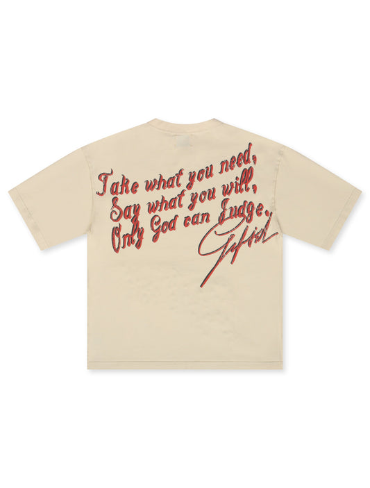 GFTD LA What You Need Boxy Tee - Bone