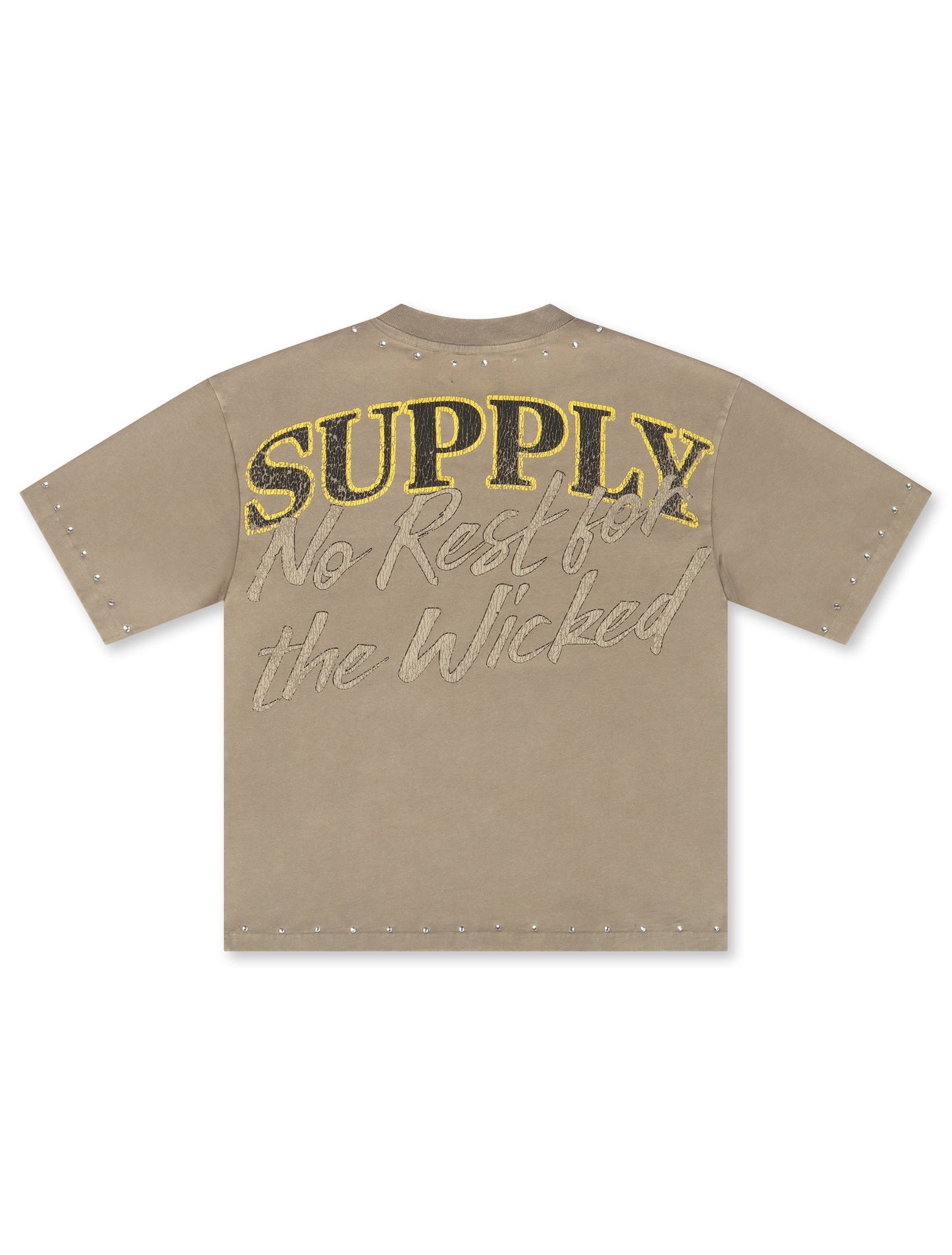 Supply West No Rest Boxy Tee - Mink