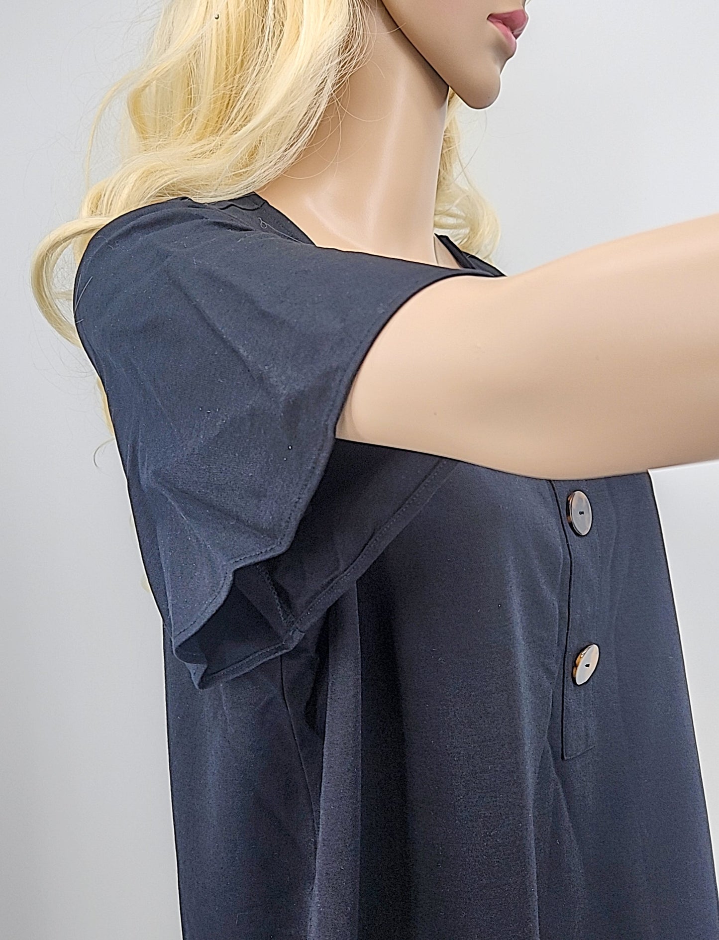 Afani Women's Flutter Sleeve Top