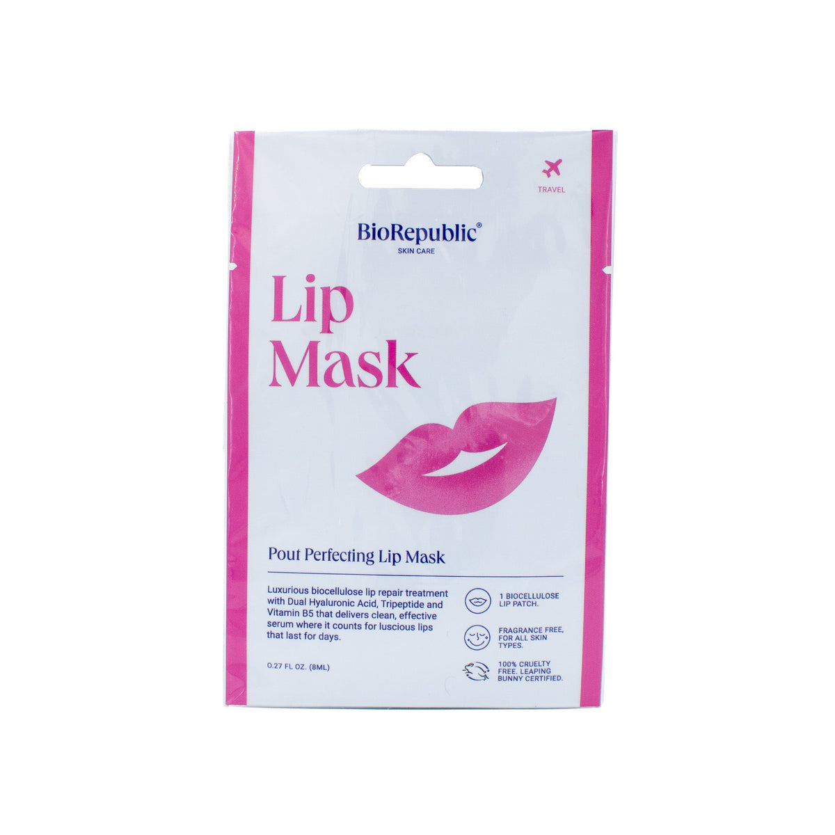 BioRepublic Pout Perfecting Lip Mask 3 pack - New