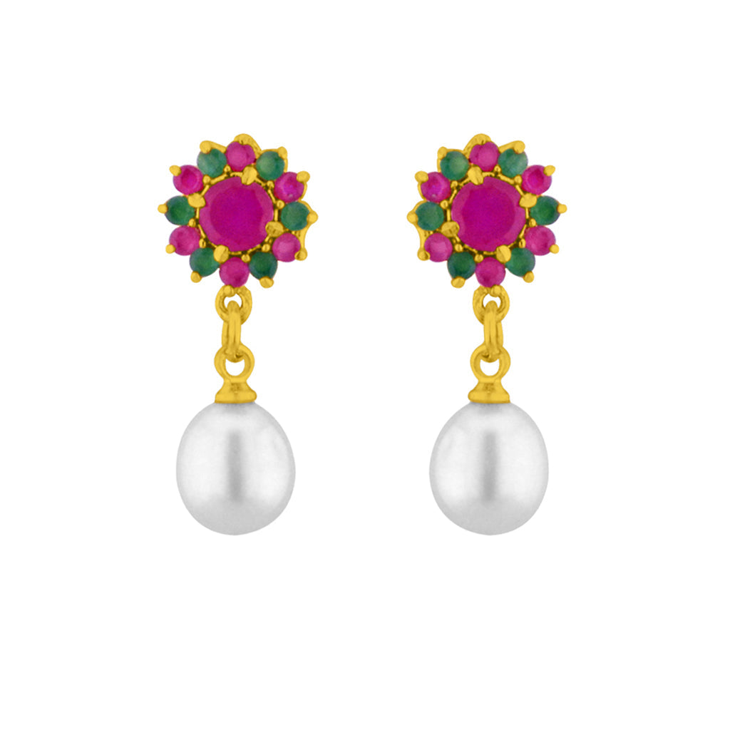 J Pearls Delightful Pearl Earrings - Real Pearl Jewelry